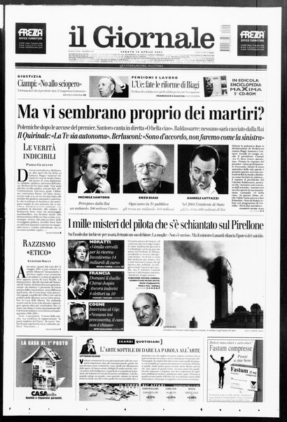 Il giornale : quotidiano del mattino